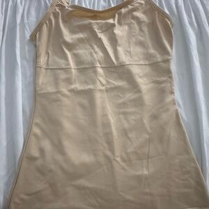 Maidenform Cream Sleeveless Top